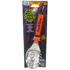 Pumpkin Pro Series Halloween Decoration Stainless Steel Goop Scoop Non Slip Grip